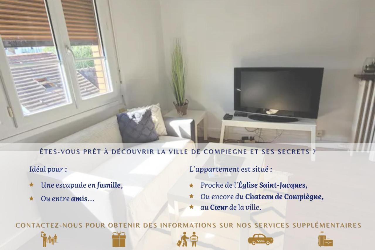 L'Ensoleille De Compiegne - Lumineux & Spacieux المظهر الخارجي الصورة